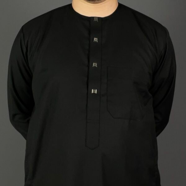 Qamis Royal | noir