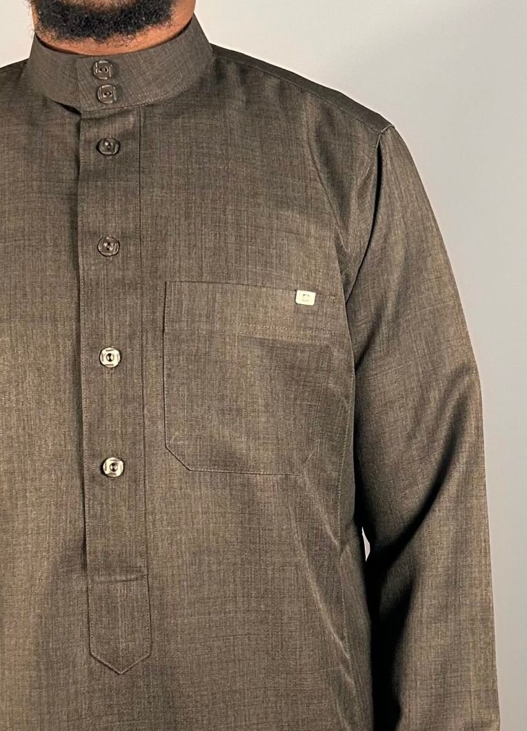 Qamis Madina | Marron – Image 2