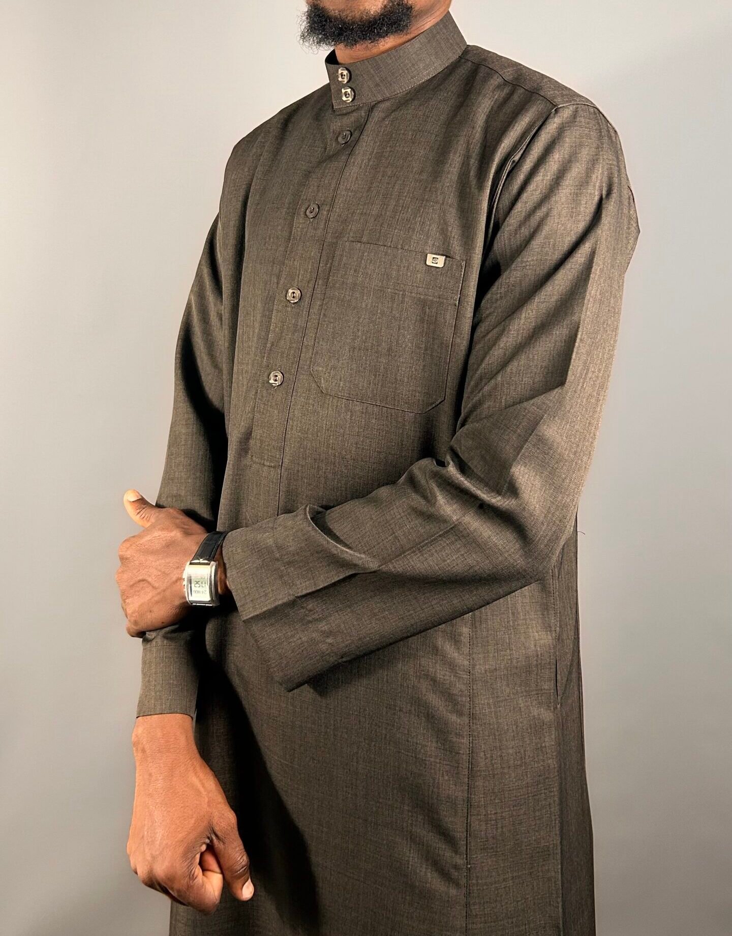 Qamis Madina | Marron