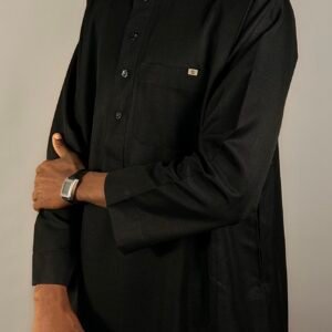 Qamis Madina | Noir