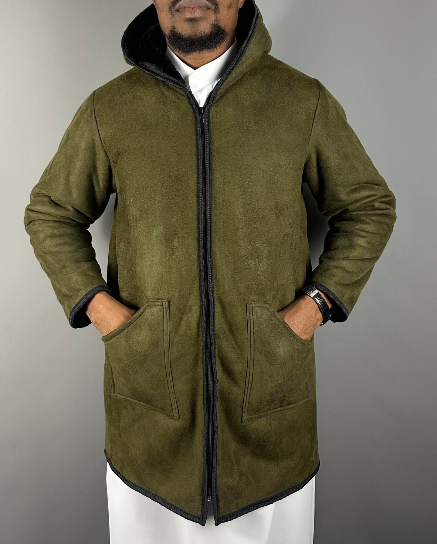 Veste Farwa à capuche