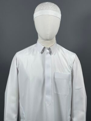 Qamis Rawdah | blanc