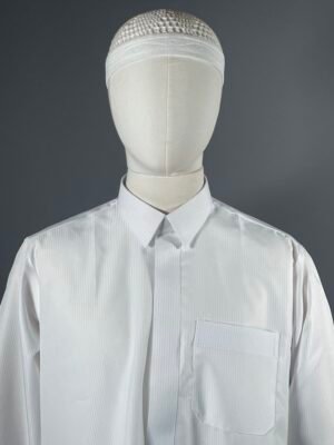 Qamis Rawdah | blanc