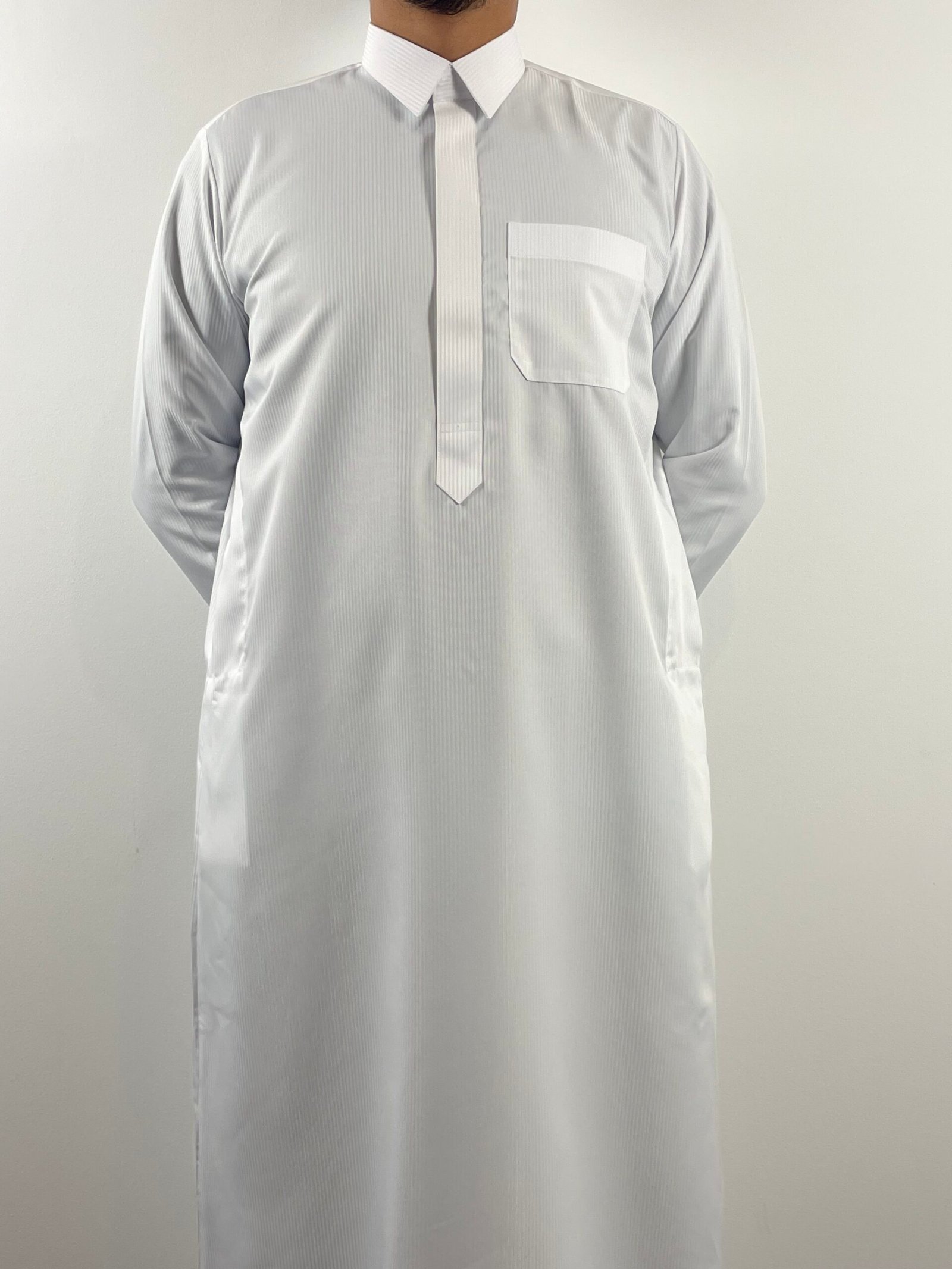 Qamis Rawdah | blanc – Image 3